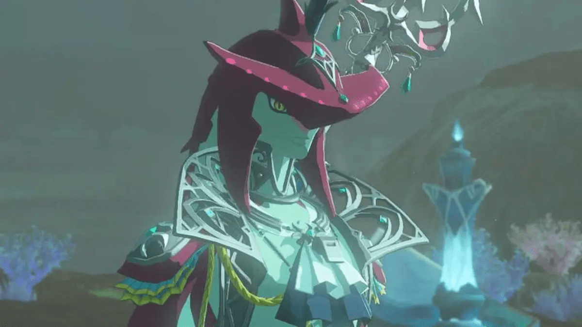 Sidon Zelda Tears of the Kingdom Pose