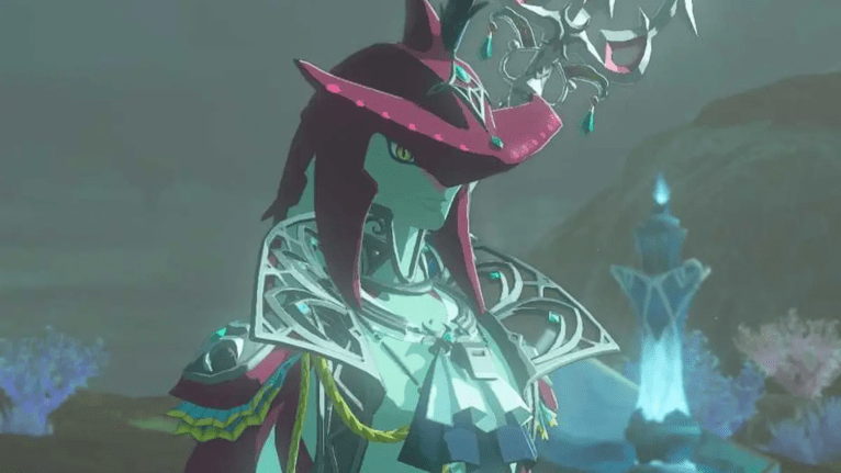 Sidon Zelda Tears of the Kingdom Pose