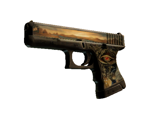 Glock-18 Ramese's Reach skin in CS:GO.