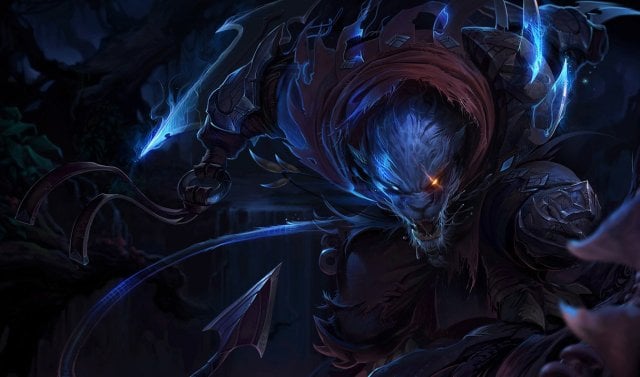 Nighthunter Rengar Splash art