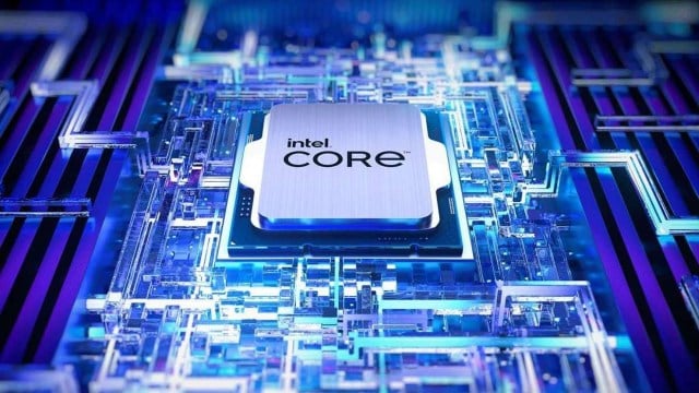 A screenshot of an Intel Core CPU
