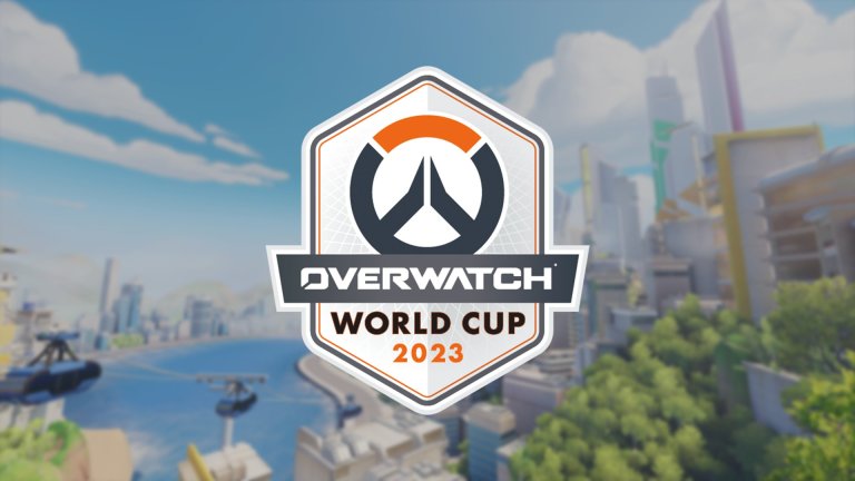 The Overwatch World Cup 2023 logo.