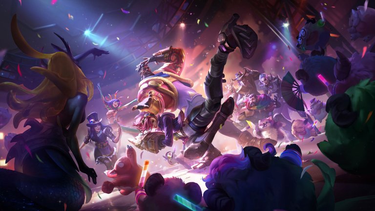 League of Legends Pride splash 2023