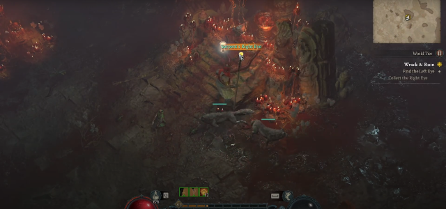 The Right Eye location in Diablo 4.