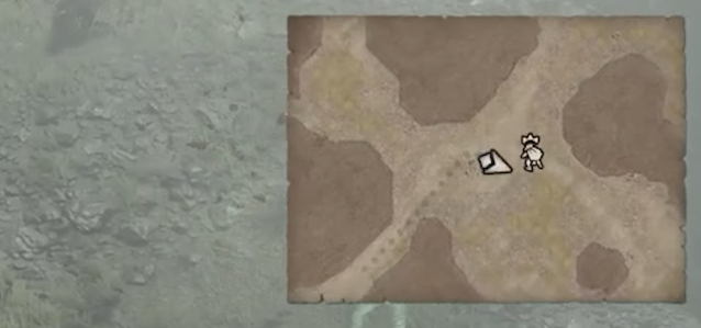 Image of the Treasure Goblin emblem on the Diablo 4 map.