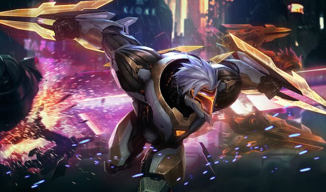 PROJECT: Zed splash art