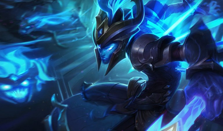 Championship Kalista splash art from League of Legends World Championship