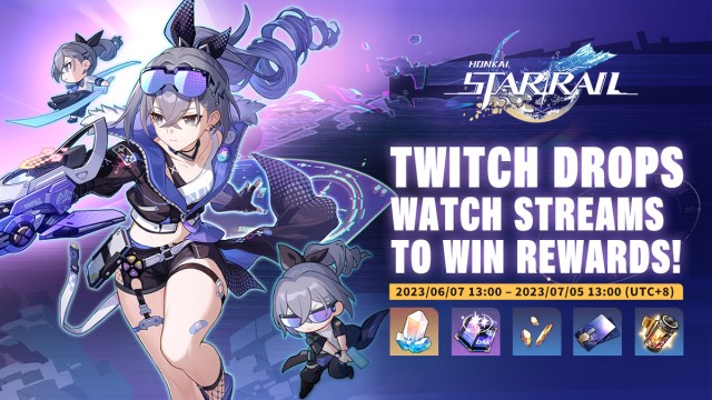 The second Twitch drop campaign for Honkai: Star Rail.