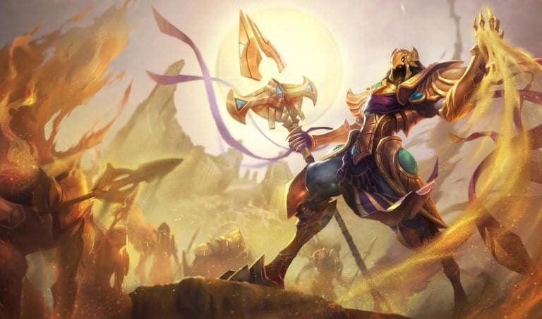 Azir League of Legends original skin