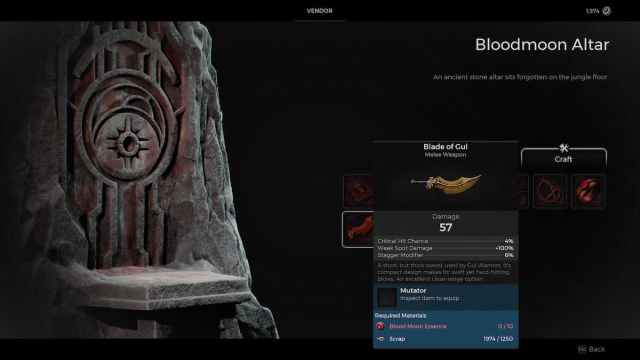 The Blade of Gul in Remnant 2