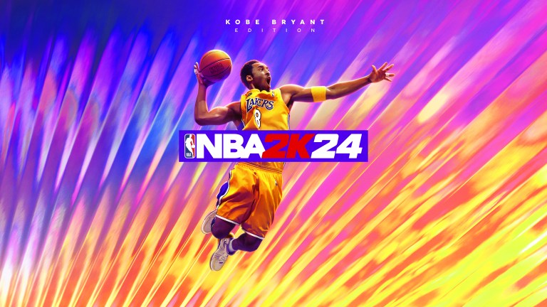 Kobe Bryant on the cover of the Kobe Edition of NBA 2K24.