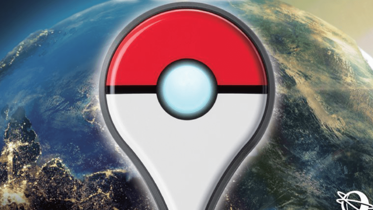 The Pokémon Go Plus over Earth.