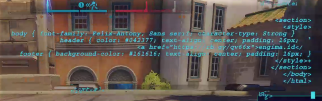 Code appearing in Overwatch 2 Matches