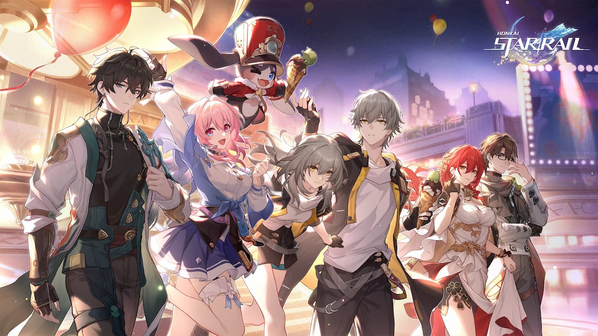 Astral Express crew in Honkai Star Rail