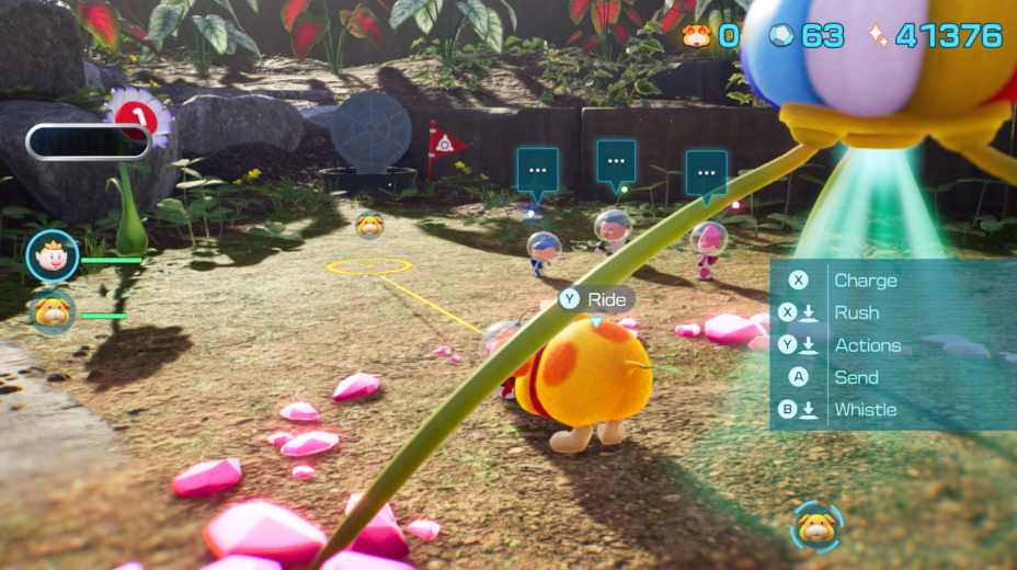 Unlocking Trial of the Sage Leaf in Pikmin 4