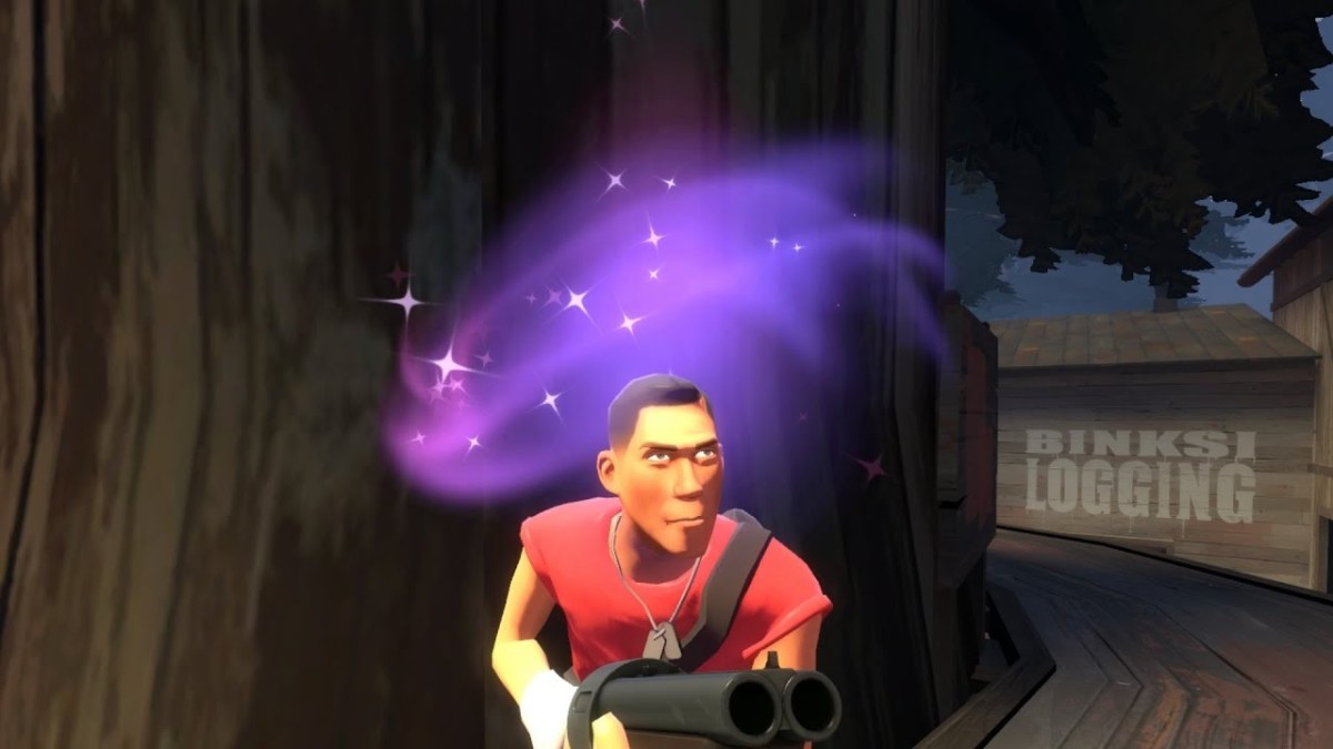 A Scout with the Chromatica Unusual cosmetic effect.