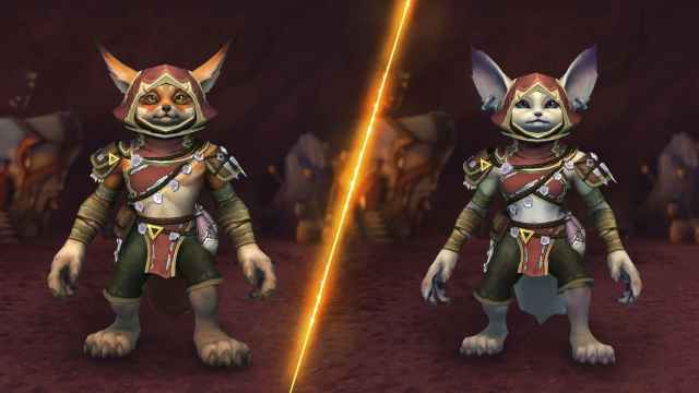 two vulpera standing next to each other in wow