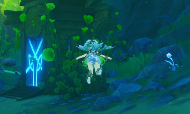 Underwater Shrine of Depths in Fontaine.