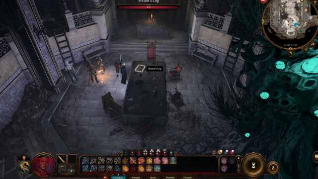 Mason's Log location in Baldur's Gate 3