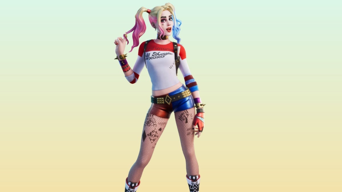 Harley Quinn in her classic outfit