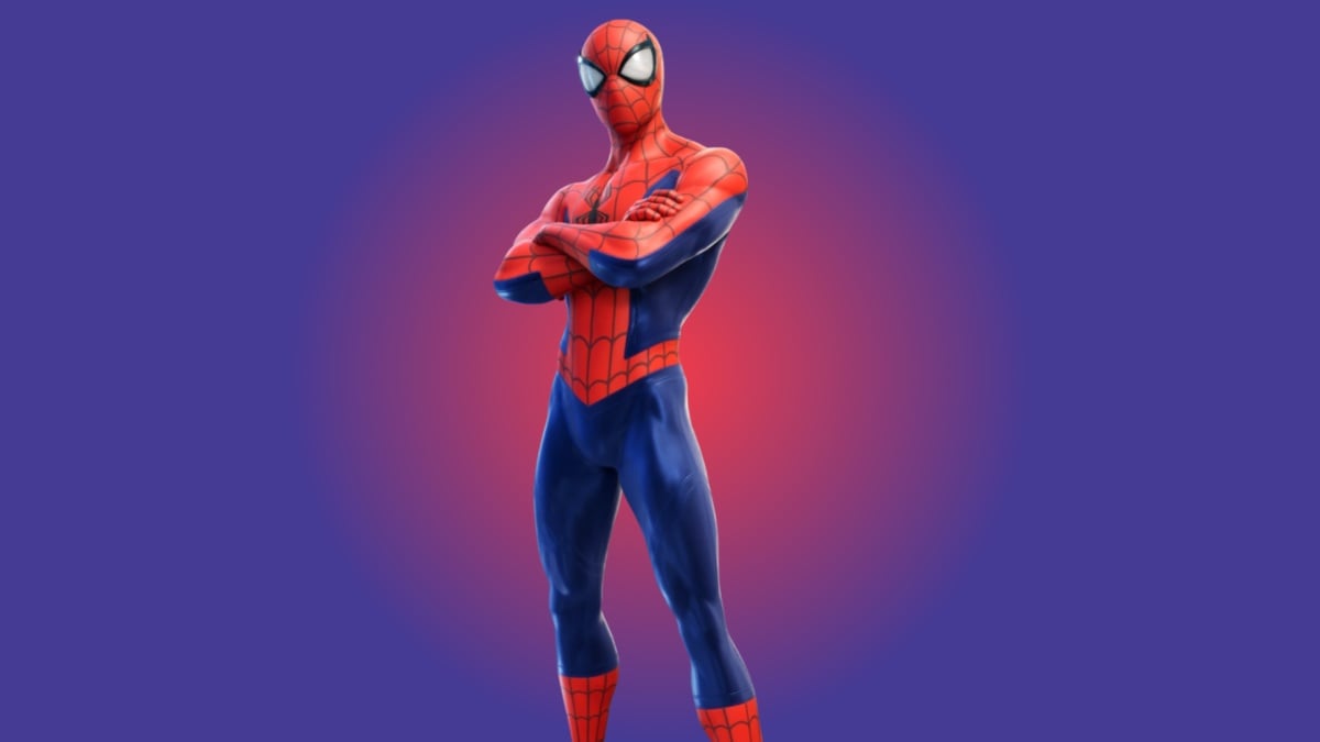 Classic Spider-Man outfit in blue and red