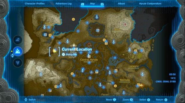 Photo of Hyrule Map - Tabantha Bridge Stables.