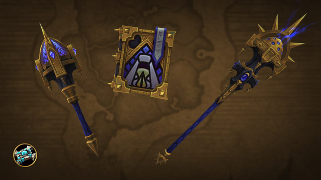 Three weapons for Priest at the Trading Post