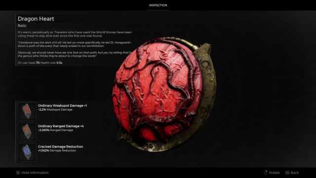 The Decayed Heart in Remnant 2