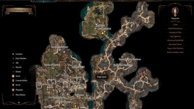 Where to find potter's chest in Baldur's Gate 3