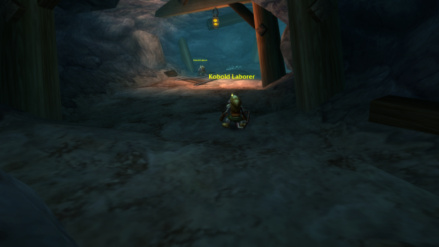 Two Kobolds in cave in WoW Classic