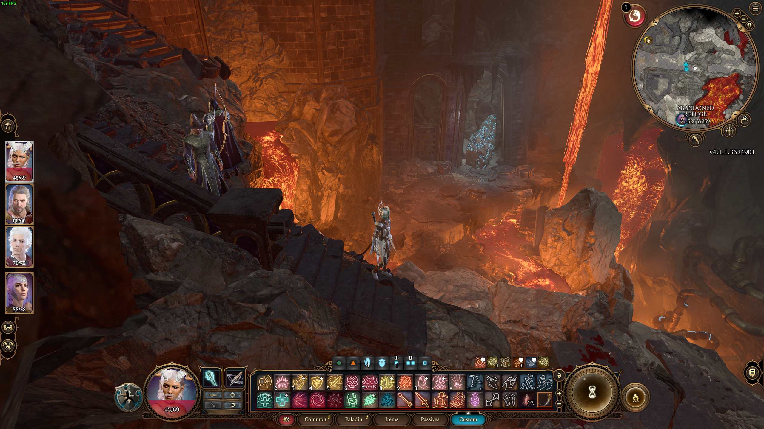 The Mithral Vein next to a river of lava in Baldur's Gate 3.