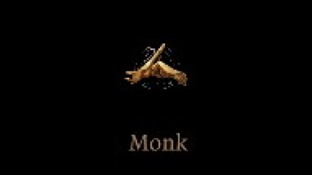 A Symbol for the Monk Class in Baldur's Gate 3.