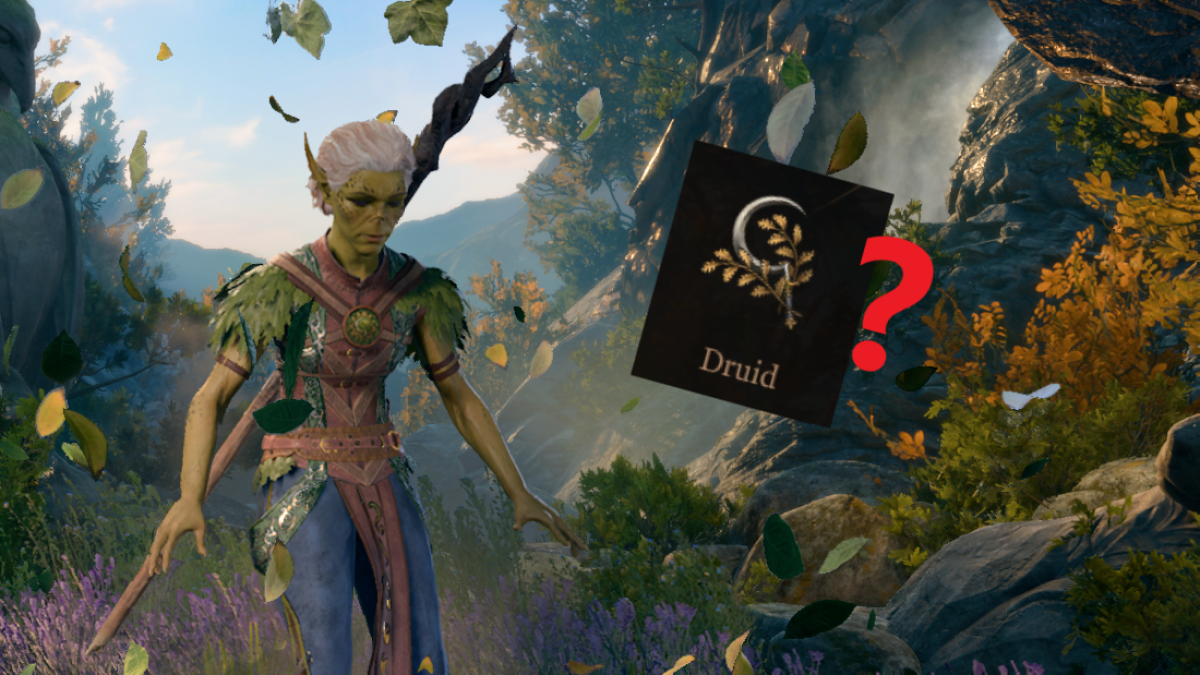 Baldur's Gate 3 Druid Ability Scores and Races
