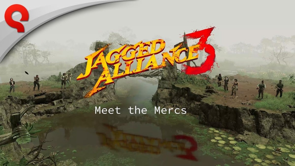 Promotional art for Jagged Alliance 3.