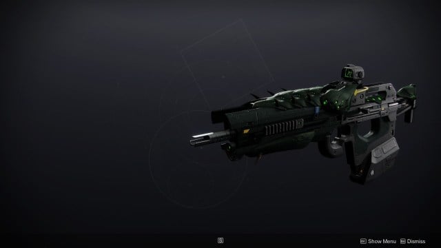 The Hive-inspired Fang of Ir Yût scout rifle.