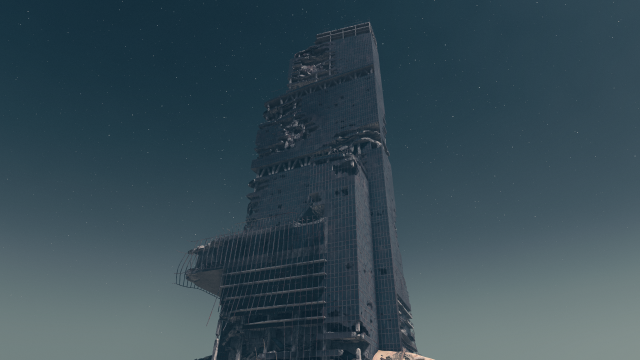 The Abeno Harukas shown at the Osaka Landmark in Starfield in day time.