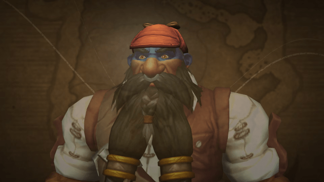 Dwarf wearing Burgundy Cap
