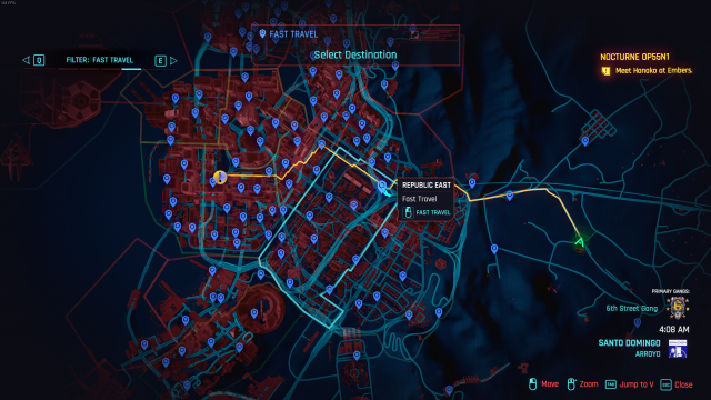 Map screenshot of Republic East in Santo Domingo