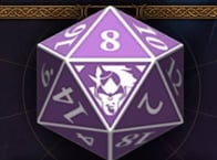 Illithid Purple dice skin