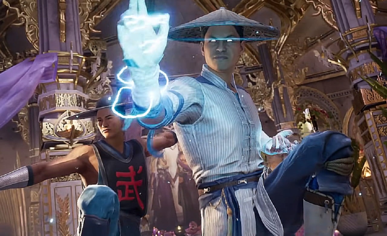 Raiden and Kung Lao preparing for Kombat.