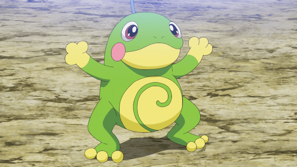 A Politoad owned by Misty is shown in the Pokemon anime.