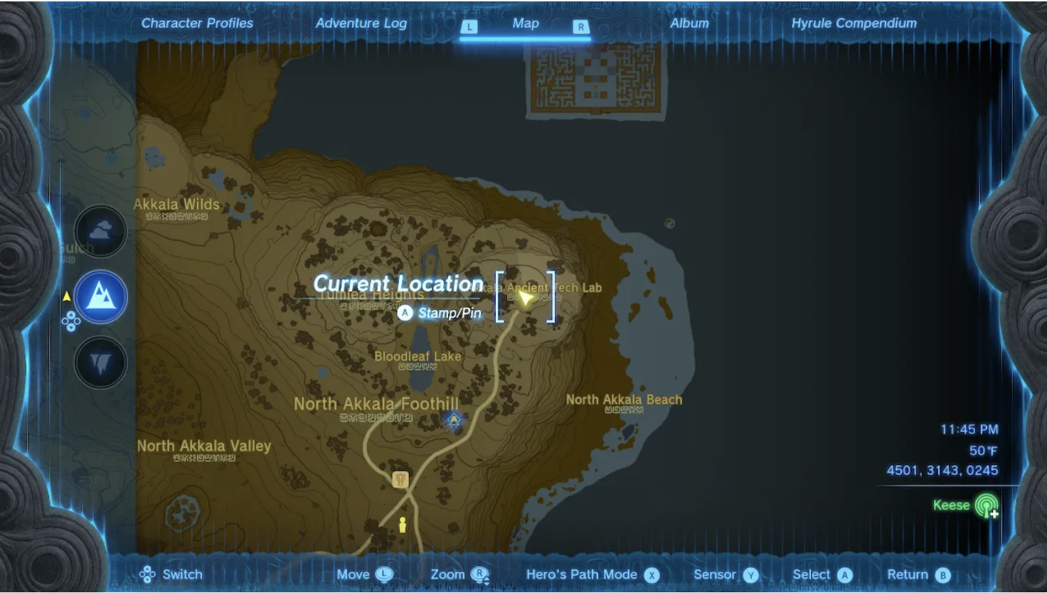 Screenshot of the Yiga Clan Hideout from ToTK. 