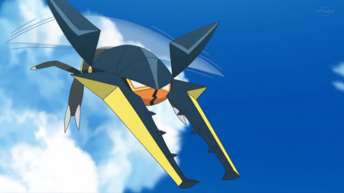 A Vikavolt in the Pokemon anime owned by Sophocles.