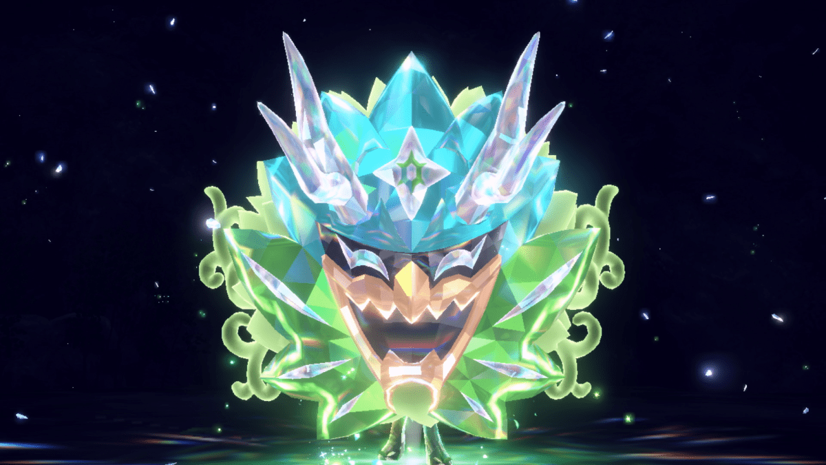Ogrepon mask in Pokemon Scarlet and Violet