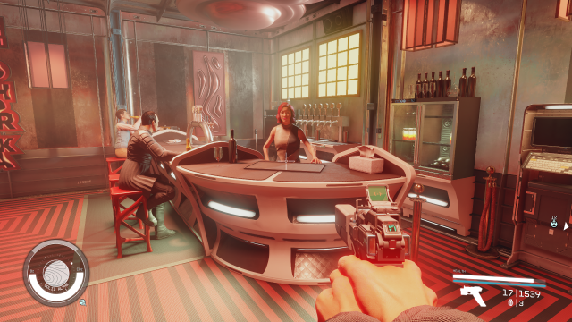 The bartender who sells you the member's lounge pass in Euphorika