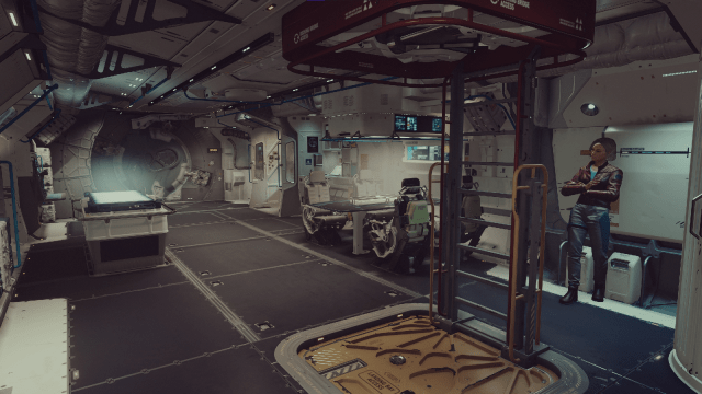 Welcome to one of many ship interiors in Starfield.