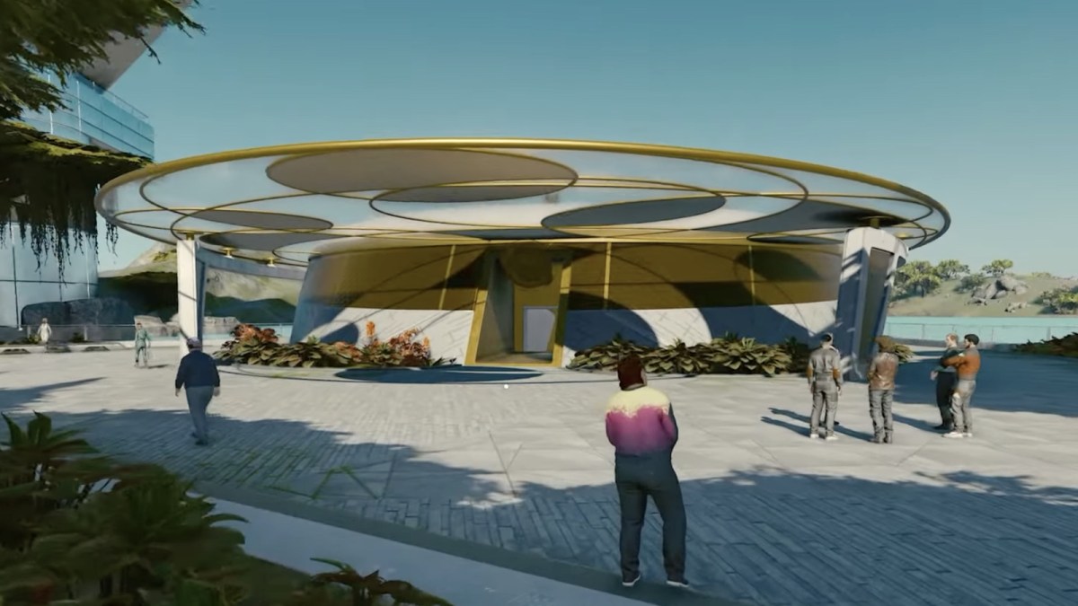 The Sanctum Universum headquarters in New Atlantis.