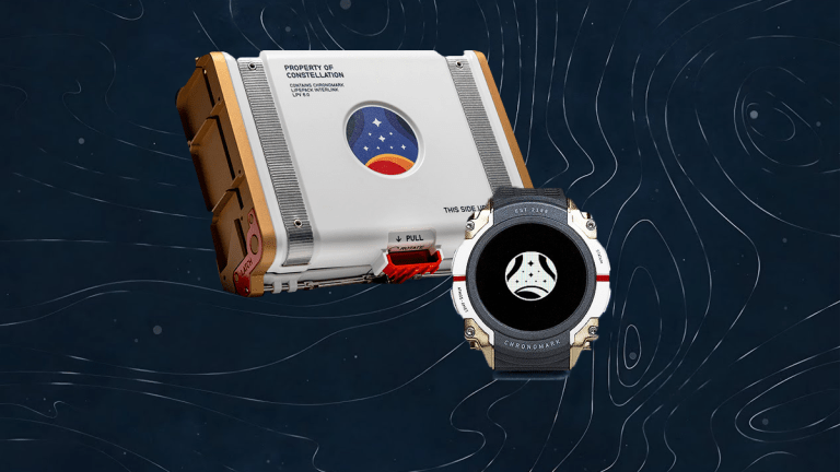 The Starfield watch that comes with the Constellation edition of the game.