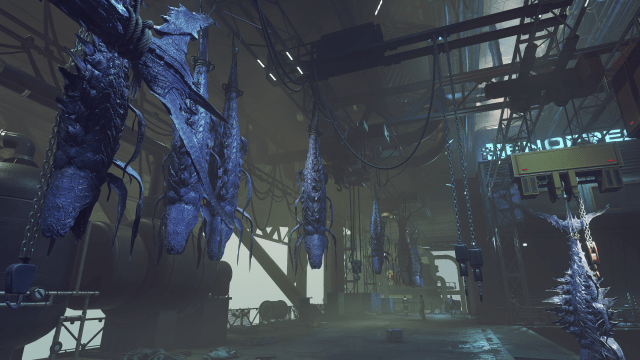 Xenofresh factory underneath Neon in Starfield.