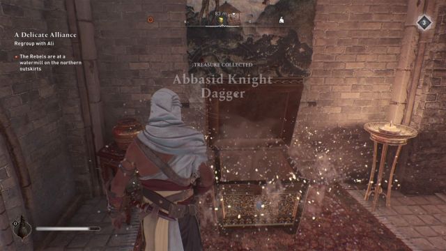 Basim opening a Gear Chest